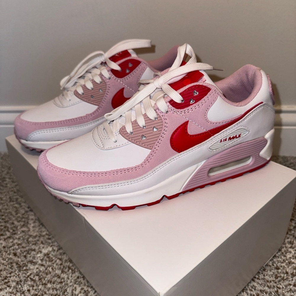 Nike Women's Air Max Sneakers - Pink and Red- Valentine’s special